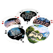 Load image into Gallery viewer, Bob Ross: Shaped Playing Cards