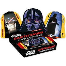 Load image into Gallery viewer, Star Wars: Darth Vader Shaped Playing Cards